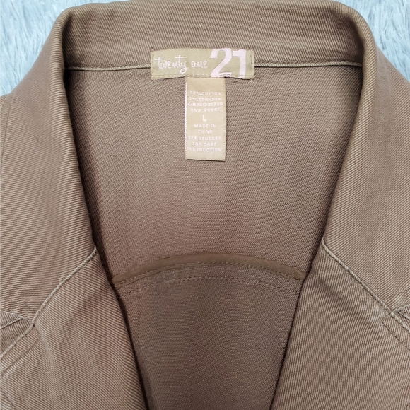 Twenty-one brown blazer/jacket  size L. - Picture 4 of 8